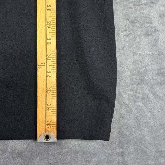 Marina Black Ruffle Sleeve Sheath Dress Size 4 NWT Cocktail Party Wedding Work - Picture 10 of 14